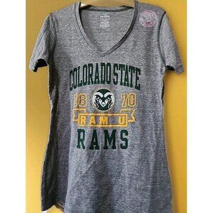 Pro Edge NCAA Colorado State Rams Women's Football T-Shirt Large A122 Excellent